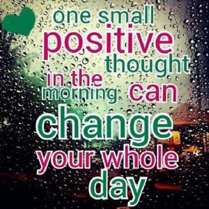 Positive thoughts